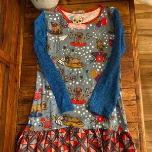 Jelly The Pug Dog Dress NWT